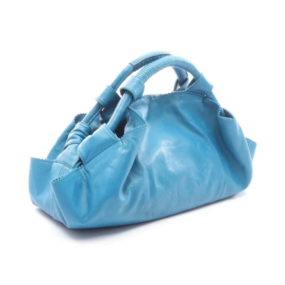 Loewe Leather Handbag Aire Nappa Blue